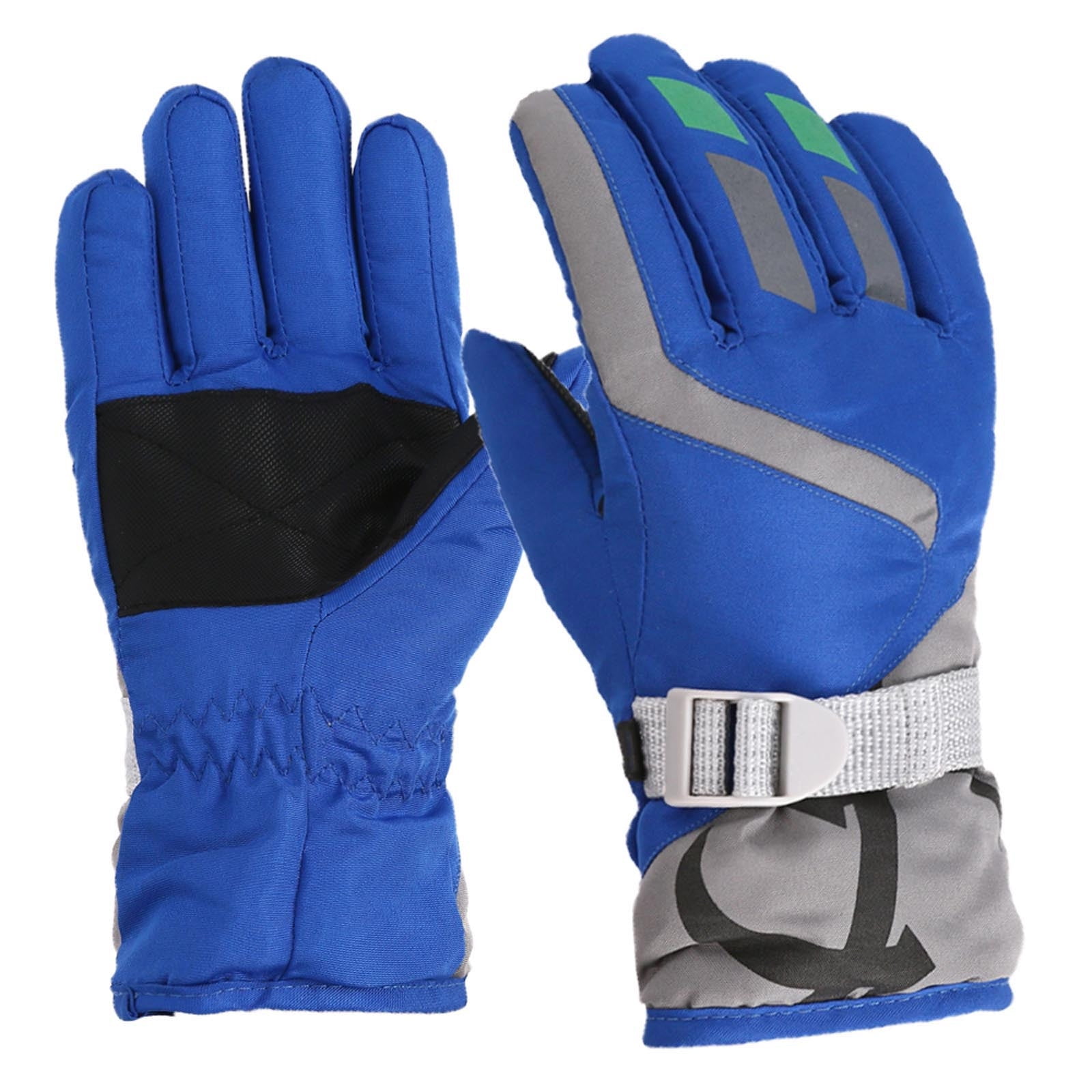 RIGWARL Kids Ski Gloves – Waterproof, Windproof & Anti-Slip, Rated To -10℉ For Boys & Girls Aged 5-13