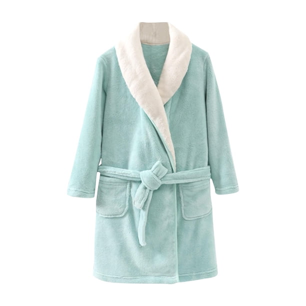 Colathing Robe Kids YWDJ Kids Robes Set Girl Toddler Flannel Children Fashion Bathrobe Robe ...