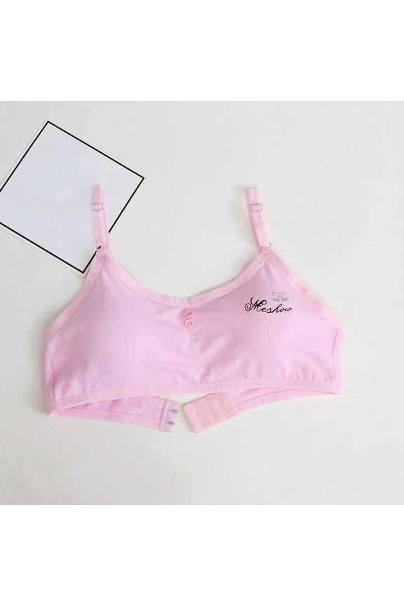 YWDJ Lounge Bras for Women Comfort Bras No Wires Sleep Bras Adjustable Straps Half Cup Push up Wrap Comfy Bras Padded Comfortable Bras Lounge Bras Pink