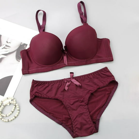 YWDJ Lounge Bras for Women Plus Size Sleep Bras No Wire Comfy Bras Adjustable Straps Half Cup Push up Wrap Lounge Bras Padded Bras Comfortable Bras Red M