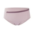 thumbnail image 1 of YWDJ Maternity Briefs for Women Breathable Lightweight No Show Fashion Breathable Soft Stretch Panties Pregnant Underwear With Belly Support Purple L, 1 of 8