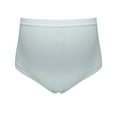 thumbnail image 1 of YWDJ Maternity Panties Women Briefs Breathable Lightweight High Waist No Show Fashion High Waist Breathable Soft Stretch Panties Pregnant Underwear With High Waist and Belly Support Blue 2XL, 1 of 2