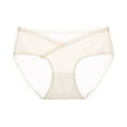 thumbnail image 1 of YWDJ Maternity Underwear for Women Breathable Lightweight No Show Fashion Breathable Soft Stretch Panties Pregnant Underwear With Belly Support Beige L, 1 of 2