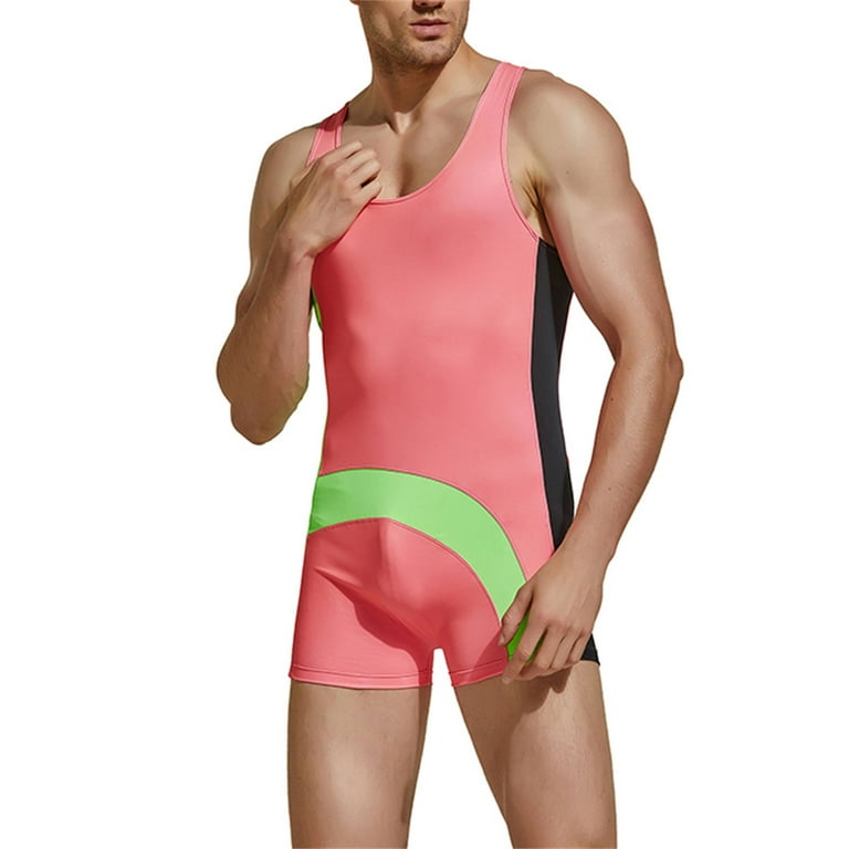 Mens one piece swimsuit deals