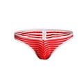 thumbnail image 1 of YWDJ Mens Thong Underwear Breathable Lightweight No Show Men's Fashion Boxer Shorts Mesh Breathable Sexy Underpants Red XL, 1 of 2