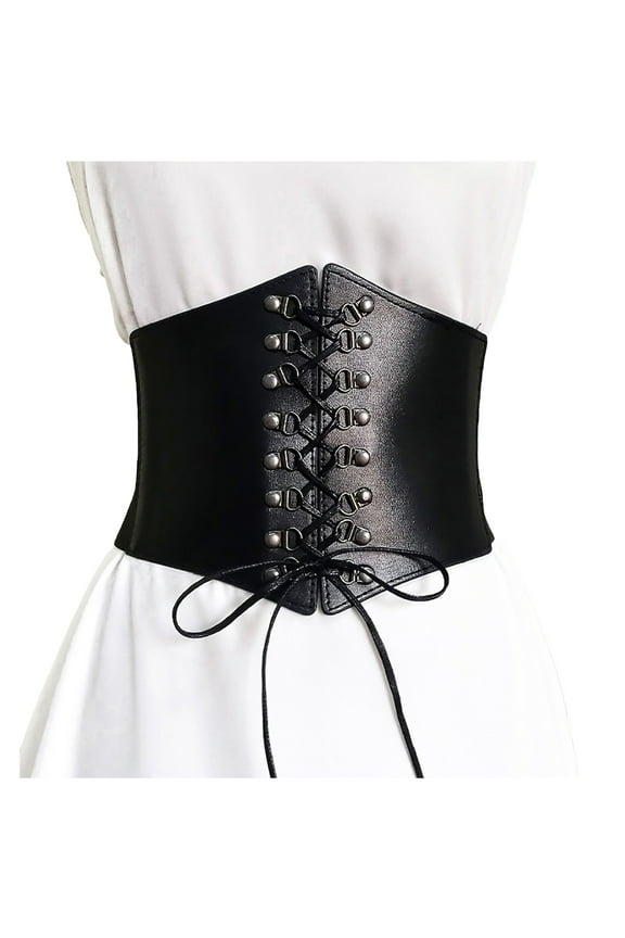 YWDJ Plus Size Corset Top Women Solid Color Wrap Waist Belt Slimming Body Shaper Waist Trainer Shapeware Gray Free