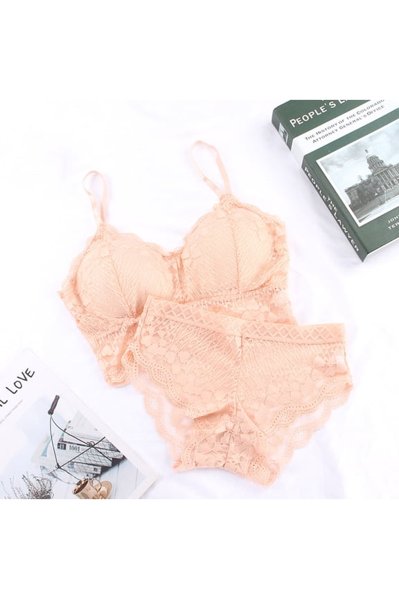 YWDJ Push up Bras for Women Plus Size Pullover Sleep Bras No Wire Comfy Bras Spaghetti Straps Full Coverage Wrap Lounge Bras Padded Plus Size Lace Comfort Bras Solid Comfortable Bras Pink One Size