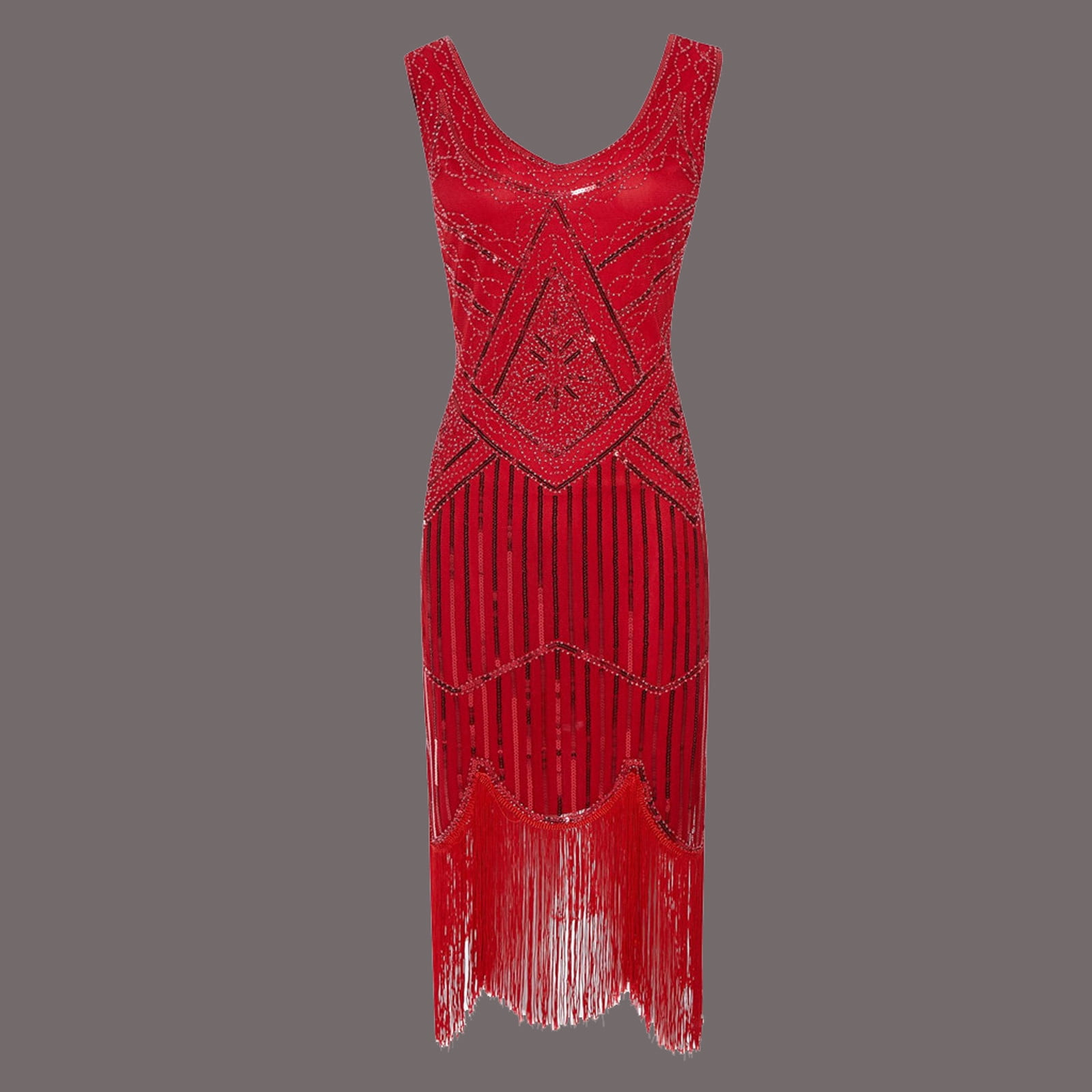 1920's semi formal dresses 1920s Sequin Gatsby Maxi Long Evening Dress Semi Formal Wedding Dresse –  Hiipps main image 1
