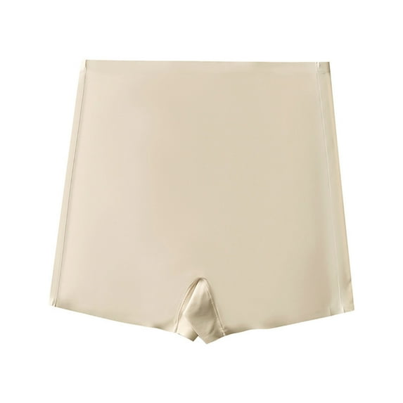 YWDJ Shaping Panties Women Briefs Breathable Lightweight No Show Fashion Breathable Soft Stretch Panties Underwear With Belly Briefs Khaki L