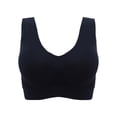 thumbnail image 1 of YWDJ Sports Bras for Women High Support Air Permeable Cooling Summer Sport Yoga Wireless Bra black s, 1 of 2