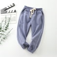 thumbnail image 1 of YWDJ Toddler Baby Boys Girls Candy Color Solid Color Leggings Casual Kids Sports Pants Purple 4T, 1 of 3