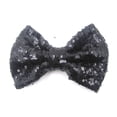 thumbnail image 1 of YWDJ Toddler Girls Multiple Sequins Bow Kids Hair Accessories Hair Clip Black 均码, 1 of 2