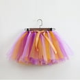 thumbnail image 1 of YWDJ Toddler Skirts for Girls Toddler Baby Girls Cute Multicolour Net Yarn Princess Skirt Multi-color Bow Skirt Yellow 8T, 1 of 1