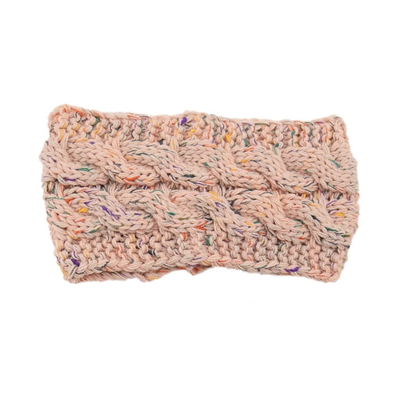 YWDJ Turban Headband for Women Winter Cross Ear Warmer Head Wraps Headbands Side Buttons For Use Face Covering O