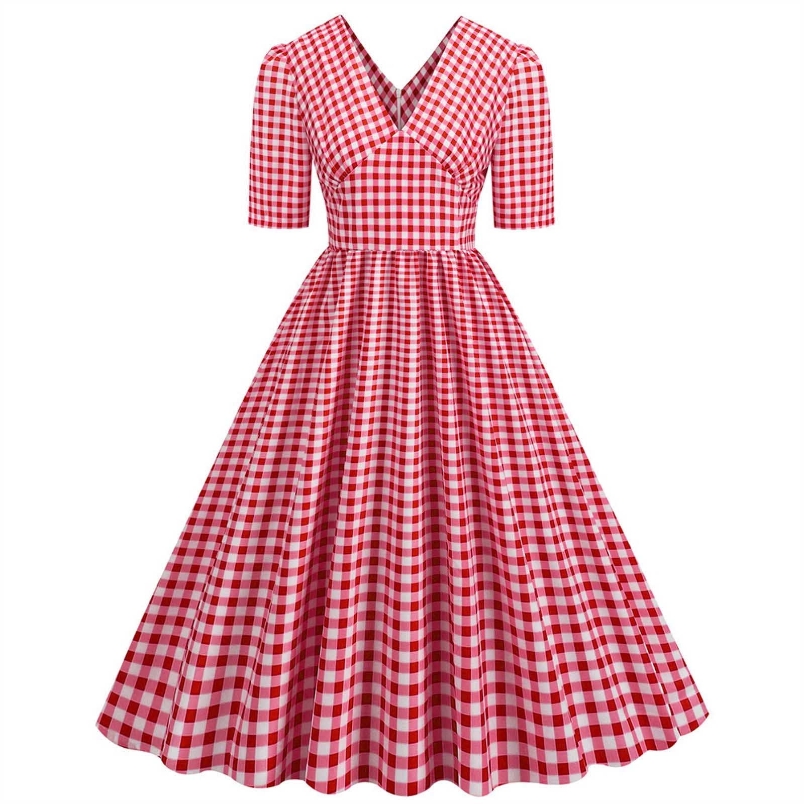 Gingham prom dress top