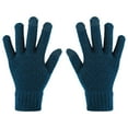 thumbnail image 1 of YWDJ Warm Gloves Wool Knitted Touchscreen Gloves Men and Women Winter Warm Gloves Blue, 1 of 4