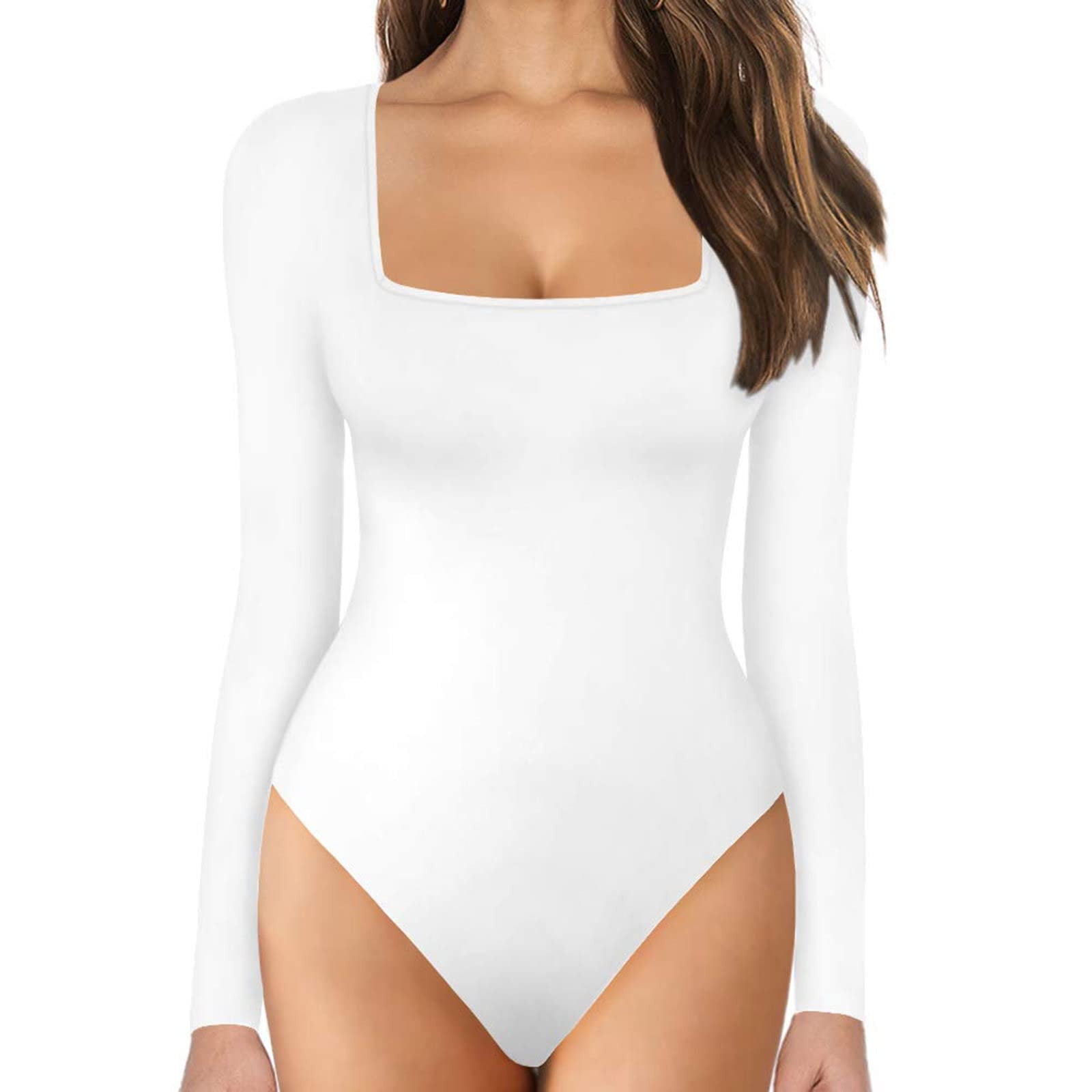 High Neck Bodysuit Long Sleeve