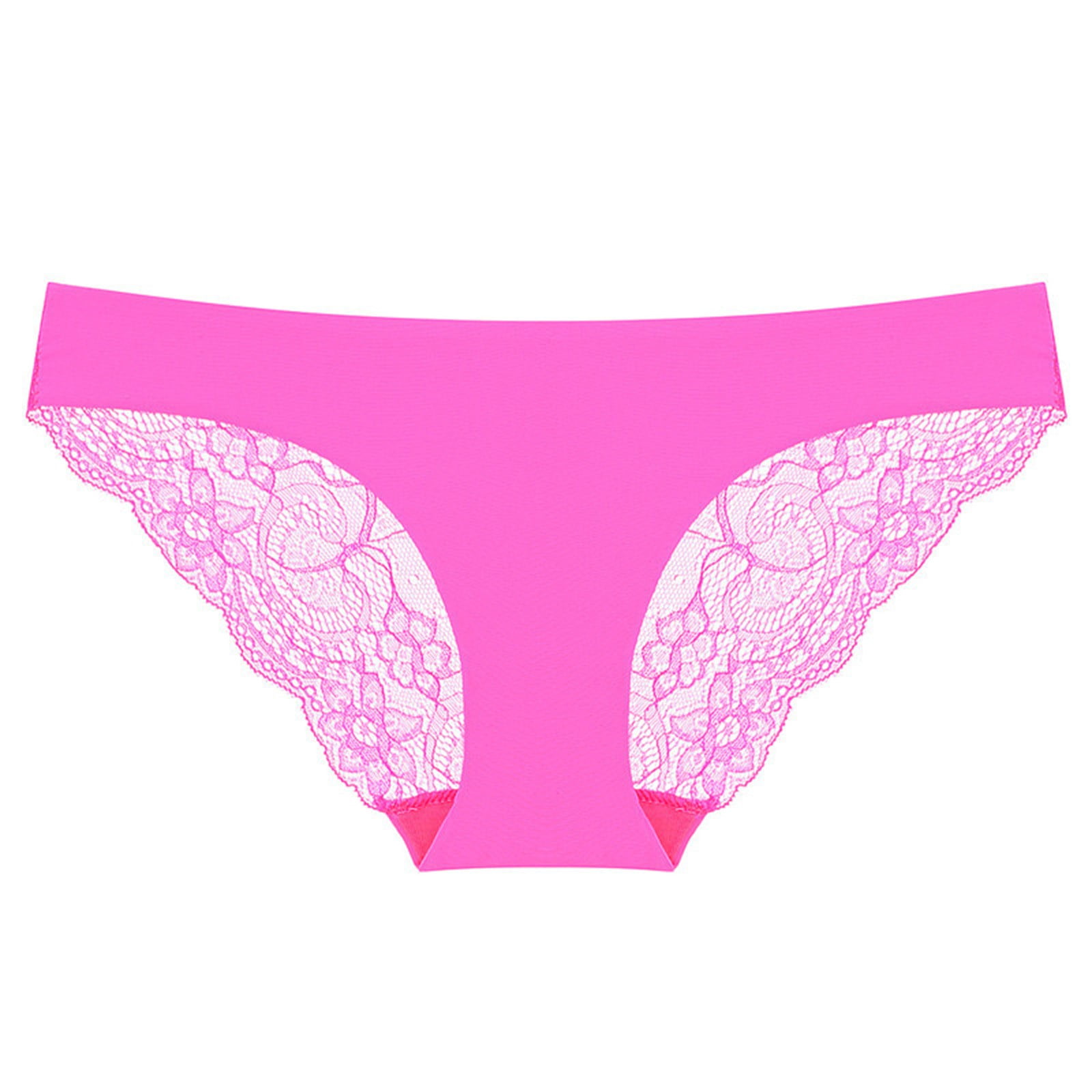 Sexy High Waisted Pink Lace Pink Lace Panties For Women Large Size,  Transparent, Comfortable Cotton Briefs From Yanzhexin, $18.8