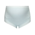 thumbnail image 1 of YWDJ Women's Maternity Briefs Underwear Plus Size Breathable Lace Lightweight High Waist No Show Fashion Breathable Soft Stretch Panties Pregnant Underwear With and Belly Support Blue L, 1 of 2