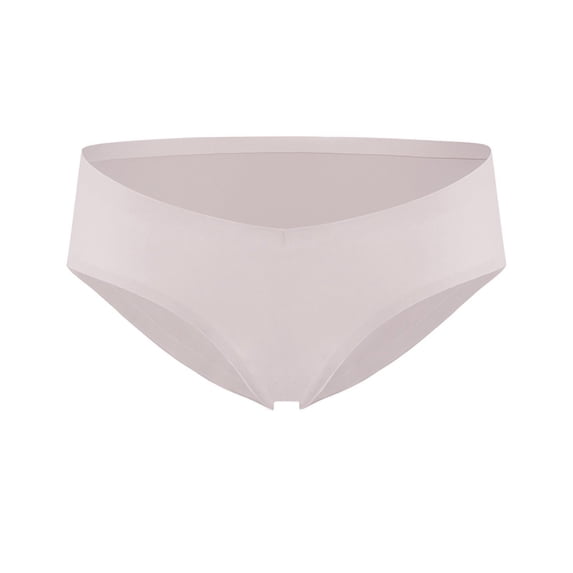 YWDJ Womens Maternity Underwear Breathable Lightweight High Waist No Show Fashion High Waist Breathable Soft Stretch Panties Pregnant Underwear With High Waist and Belly Support Pink XL