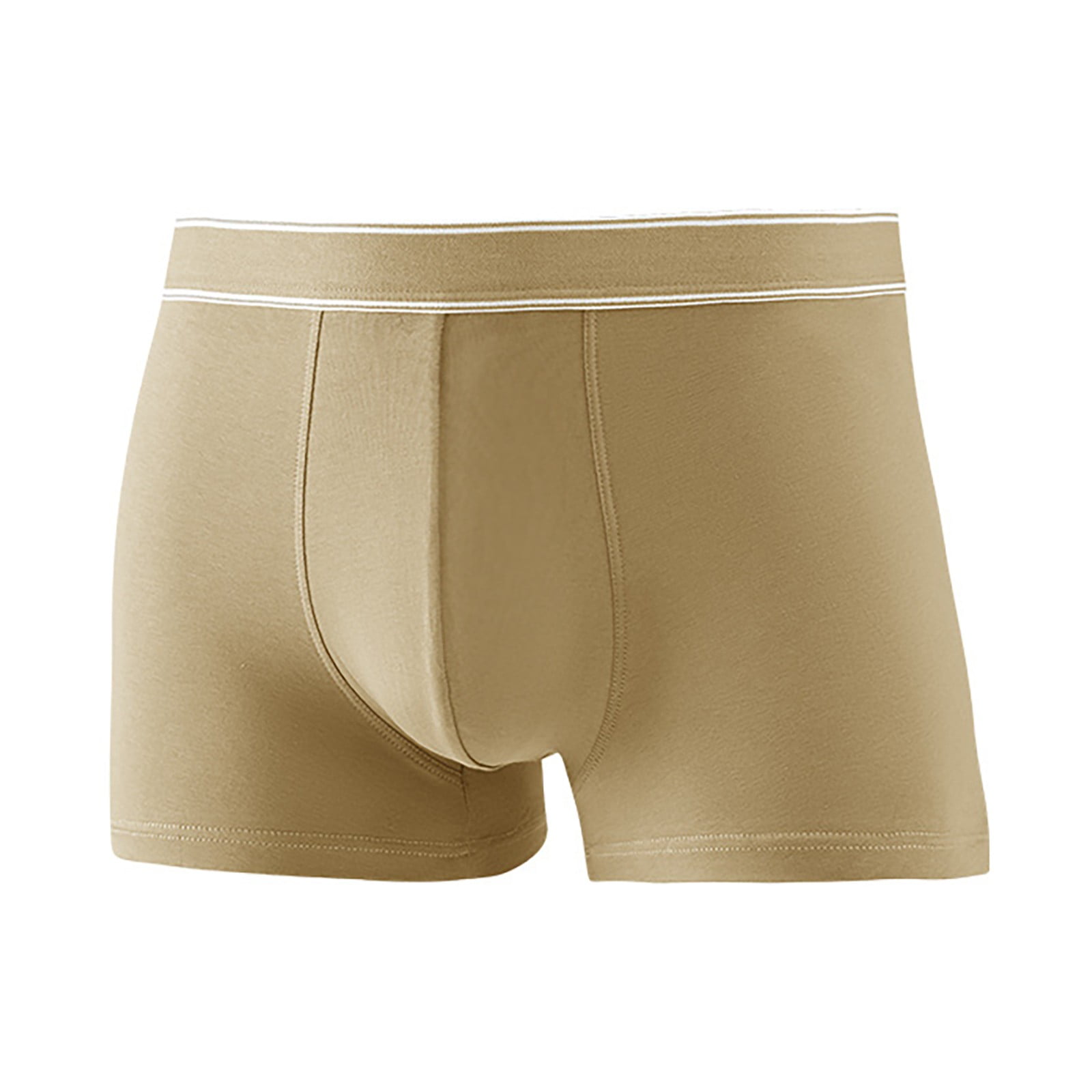 YWDJ Mens Underwear Boyshorts Plus Size Cotton Lightweight No Show Men