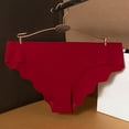 thumbnail image 1 of YWDJ Womens Underwear Thongs Cute Lightweight No Show Fashion Briefs Comfortable Underwear Causal Panties Briefs Wine XL, 1 of 6
