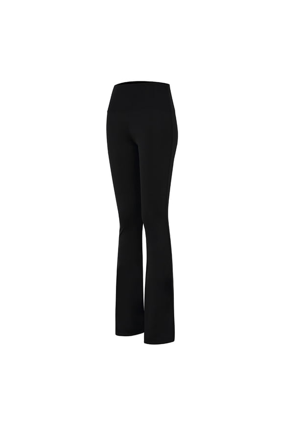 YWDJ Yoga Pants Flare Petite Length Women Trousers High Elastic High Waist Flared Pants Thin Yoga Pants Physical Fitness Pants Black XS