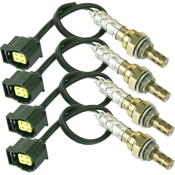 YWIM 2 Pairs Upper and Lower Oxygen Sensors Compatible with Jeep 2011-2015 Grand Cherokee 3.6L 5.7L 4Pcs O2 Sensors,Replaces#234-4545 ES10917 23162,Set of 4pcs