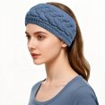 thumbnail image 1 of YWIYIUD 1 PC Winter Headbands for Women Ear Warmers, Thick Warm Headbands Accessories, Cold Weather Headband for Women's Hair Fleece Lined Headwrap Outdoor Sports Cold Weather Hair Accessories, 1 of 9