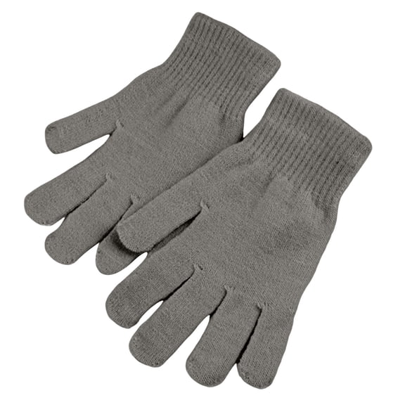 YWIYIUD 1 Pair Winter Mittens Sports Warm Strecty Knitted Gloves Unisex Solid Colors Gloves Winter Full Finger Elastic Warm Mittens for Women Men