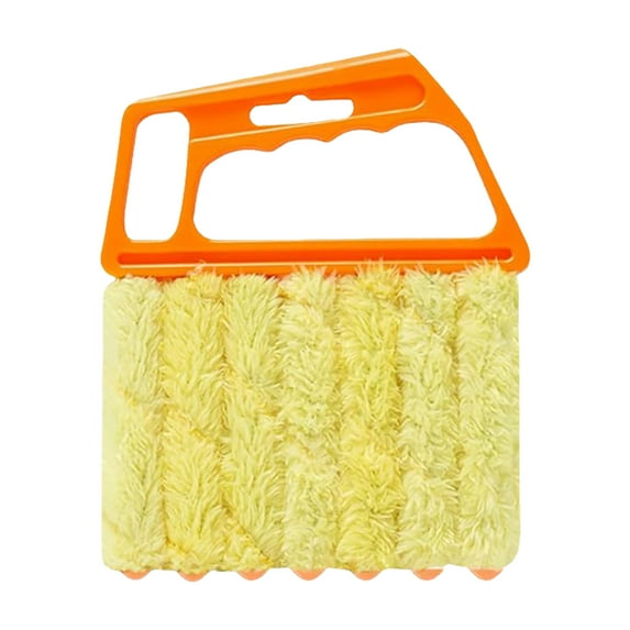 YWIYIUD 1PC Blind Cleaner - Washable Window Blind Cleaner Tool, Hand-Held Blind for Wood Mini Brush Blind DustCleaner Shades Brush Window 6.3inch