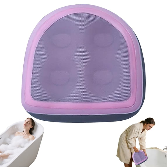 YWIYIUD 1PC Hot Tub Seats NonSlip MassageSpa Cushion Hot Tub Accessories with Suction Cup and Mesh,Inflatable and WaterFilled DualPurpose Hot Tub Booster Seat Comfortable Soft Hot Tub Cushion