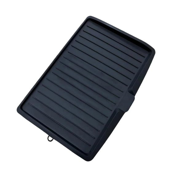 YWIYIUD 1PC Kitchen Plastic Dish Drainer Board, Large Draining Tray with Side Drop, Water Drain Board Drying Plate Dish Strainer Mat with NonSlip Base for Bowl Cup Kitchenware 17.5x12inch
