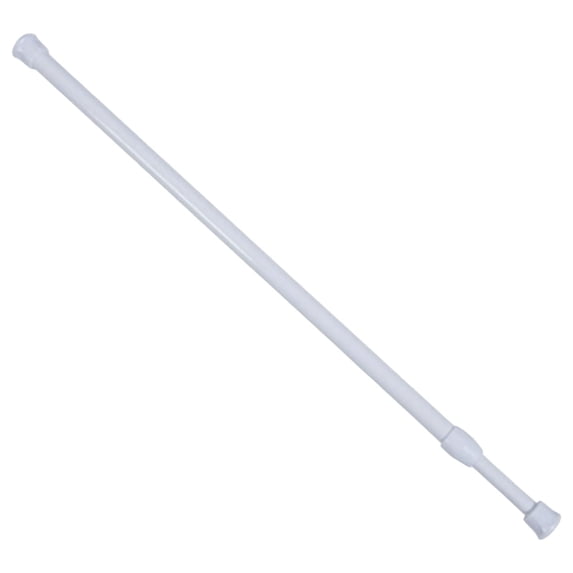 YWIYIUD 1PCS Adjustable Tension Curtain Rod No Drill Shower Curtain Rod and Closet Organizer Expandable Tension Rod for Windows Cabinet Bedroom Kitchen Bathroom Door