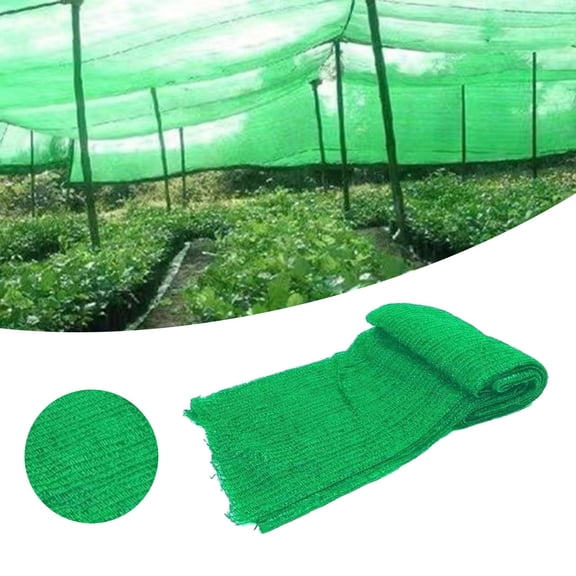 YWIYIUD 1PCS Green Shade Cloth Sun Shade Net Lightweight Durable AntiBird Mesh Garden Net Shade Cloth PlantCover Netting for ChickenCoop Flowers Vegetables Home 157*197inch