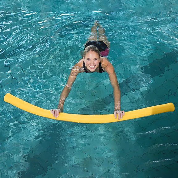 YWIYIUD 1PCS Swimming Pool Noodle Soft FoamStick MultiFunction Pool Water Floating Swimming Noodles for Pool Games and Water Exercise,Hollow Pool Noodles WaterBuoyancy Accessory