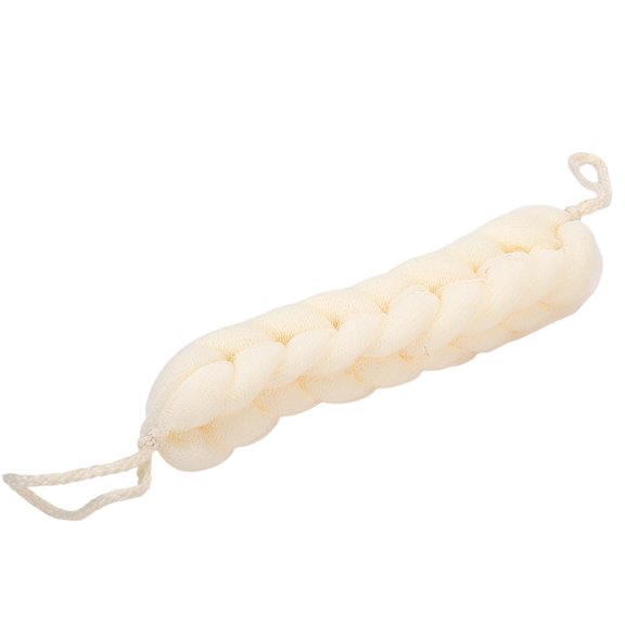 YWIYIUD 1Pack Long Stretch Back Sponge with Rope Handles Back Scrubber Body Bath Sponge Mesh Exfoliating Body Scrub Stretch BraidedLoofah for Men Women