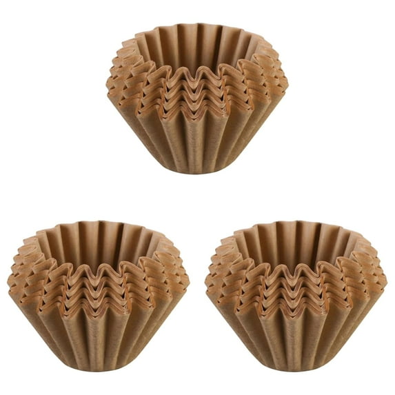 YWIYIUD 2-4 Cup Disposable Small Coffee Filters, 150PCS UnbleachedBasket Coffee Paper Filter, Coffee FilterBasket for Home Coffee Maker, Coffee Kit