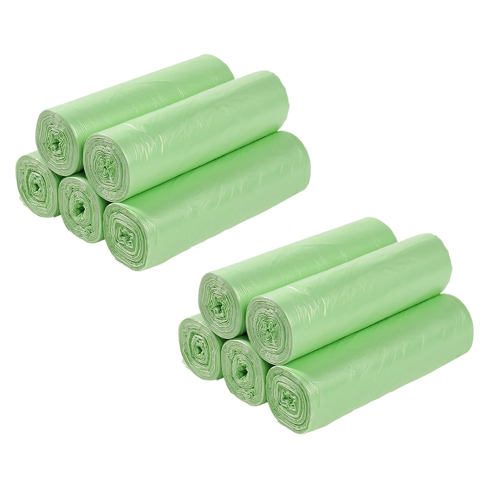 YWIYIUD 200 Counts 8 Gallon 50x60Cm Biodegradable TrashBags Bathroom TrashBags Unscented Garbage Bags Strong LeakProof Compostable TrashLiners for Bedroom Kitchen HomeOffice