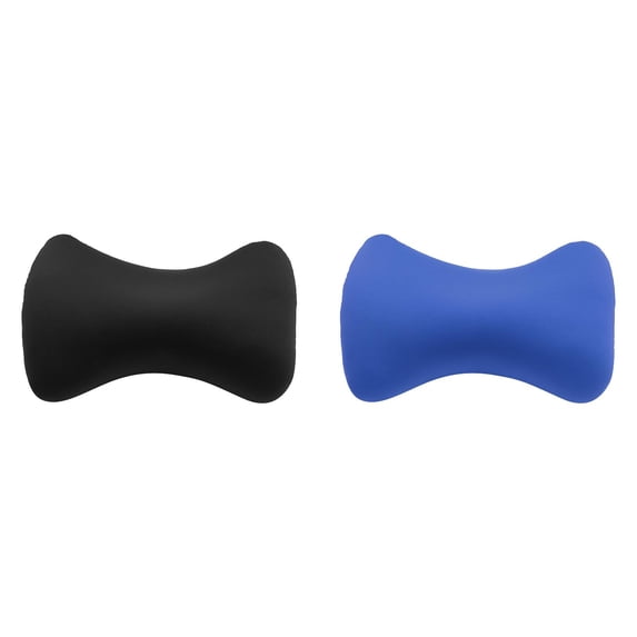 YWIYIUD 2PCS Microbead Neck Pillow 15" x 8", Microbead Pillow Couch Pillows Neck Pillow for Sleeping, Neck Shaped Travel Pillow, Comfortable Soft Tube Pillow for Home Sofa Bed Travel Car Sleeping