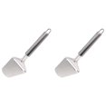 thumbnail image 1 of YWIYIUD 2PCS Stainless Steel Cheese Slicer for Block Cheese, Cheese Cutter & Handheld Shaver, Handheld Cheese Slicers Cutter, Kitchen Cooking Tool 8.7inch, 1 of 6