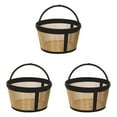 thumbnail image 1 of 3PCS 4-5 Cup Reusable FilterBasket with Mesh Bottom Fits Coffee Maker, Coffee Maker BasketFilter Replacement for Filters 3inch, 1 of 8