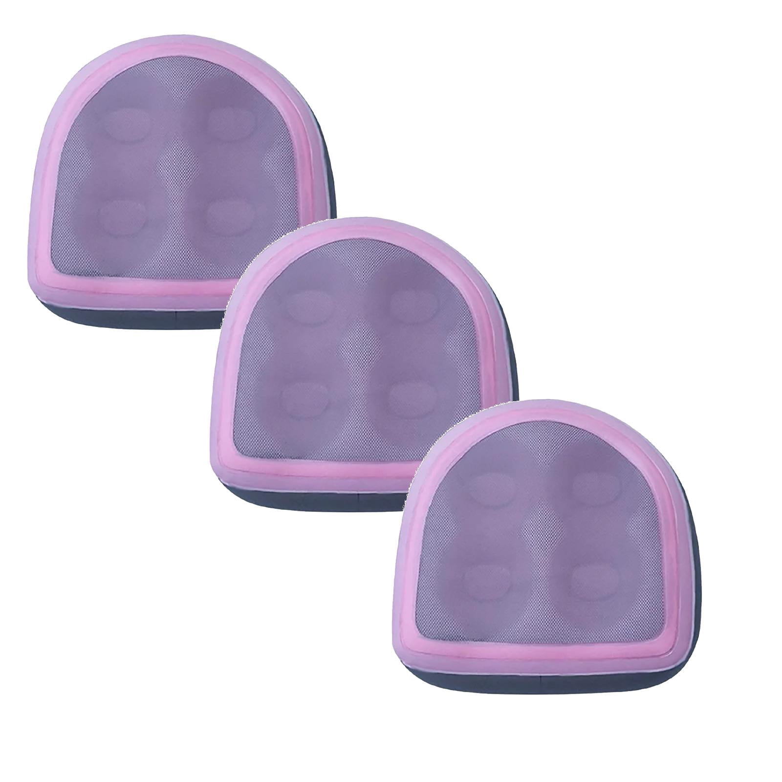 YWIYIUD 3PCS Hot Tub Seats NonSlip MassageSpa Cushion Hot Tub Accessories with Suction Cup and Mesh,Inflatable and WaterFilled DualPurpose Hot Tub Booster Seat Comfortable Soft Hot Tub Cushion