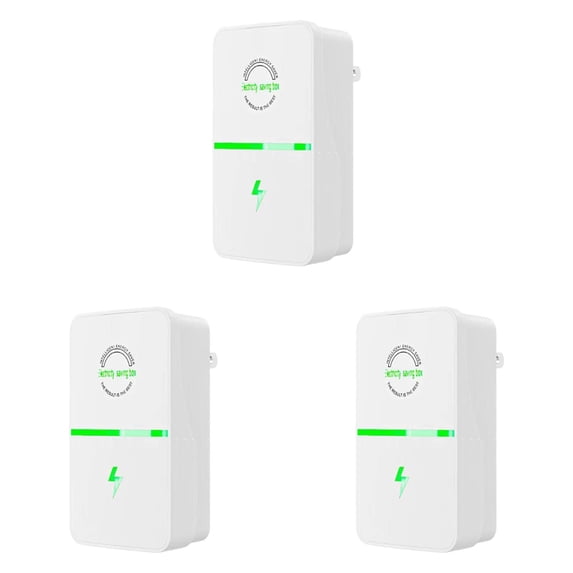 YWIYIUD 3PCS PowerSaving Box, Energy Saving Device,Intelligent PowerSaving Electricity Saving Device Saving Electricity,Energy Saving Device,Electricity Saving Box 4inch