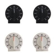 thumbnail image 1 of YWIYIUD 4PCS Kitchen Timers for Cooking, 60 Minute Wind Up Round Mechanical Timer Visual Countdown Clock with Loud Alarm Manual Timer for Home Study Classroom Cooking, 1 of 1