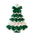 thumbnail image 1 of YWIYIUD 5IN DIY Crochet Christmas Tree Kit, Handmade Holiday Decoration Set, Christmas Crochet Kit for Beginners, Christmas Party Crochet Decorations,Holiday Craft Kit, 1 of 9