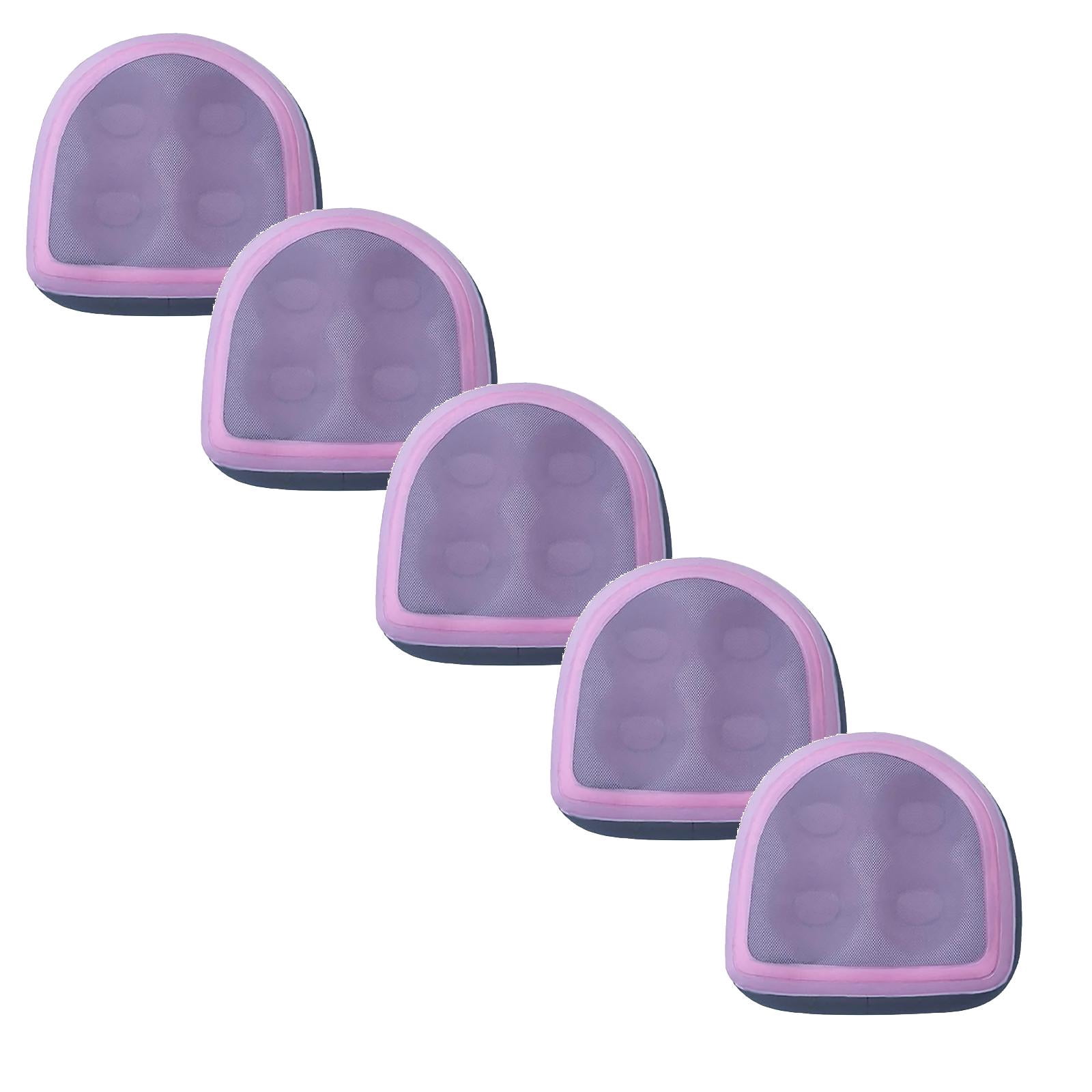 YWIYIUD 5PCS Hot Tub Seats NonSlip MassageSpa Cushion Hot Tub Accessories with Suction Cup and Mesh,Inflatable and WaterFilled DualPurpose Hot Tub Booster Seat Comfortable Soft Hot Tub Cushion