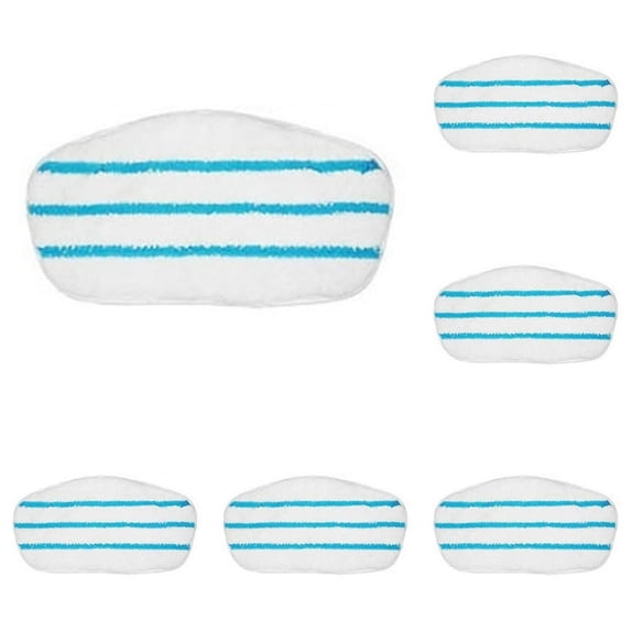 YWIYIUD 7PCS Steam Mop Pads, Replacement Steam Mop Pads, Steam Mop Cleaner Microfiber Steam Mop Replacement Pads Washable Reusable Steam Mop Pads for Steamer Floor Cleaning 7x12.6inch