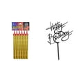 thumbnail image 1 of YWIYIUD Birthday Candles 6PCS Short Cake Candles with Birthday Cake Topper for Birthday Parties, 5.9inch Cupcake Topper for Cake Decorations, Birthday Parties Wedding Decorations Party Supplies, 1 of 1