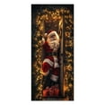 thumbnail image 1 of YWIYIUD Christmas Door Cover Reindeer Santa Banner Photo Background Santa Door Hanging Banner Winter Holiday Christmas NewYear Home Party Decoration Supplies 6.7x3 FT, 1 of 5